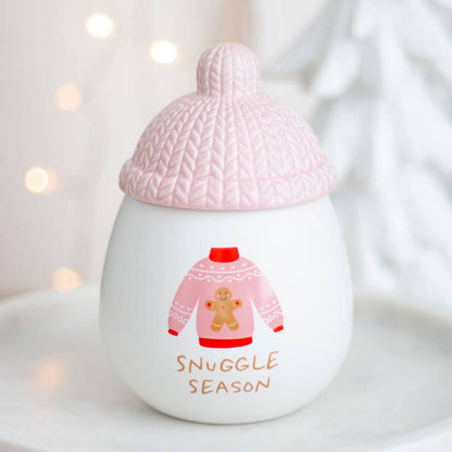 Chandail de Noël Snuggle Season, brûleur à bougie