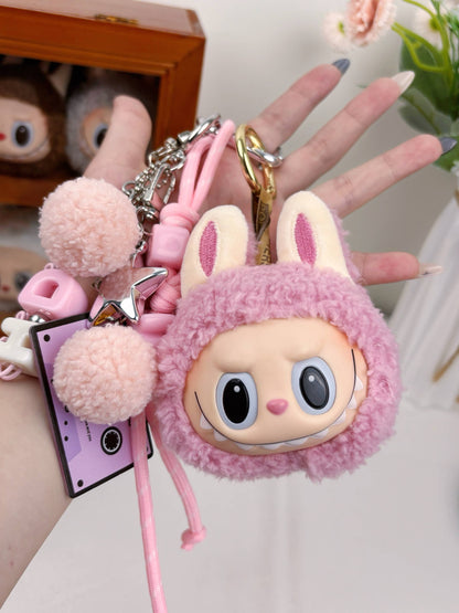 Porte-clés en peluche mignon Labubu, best-seller pour filles – Charm de sac: 17